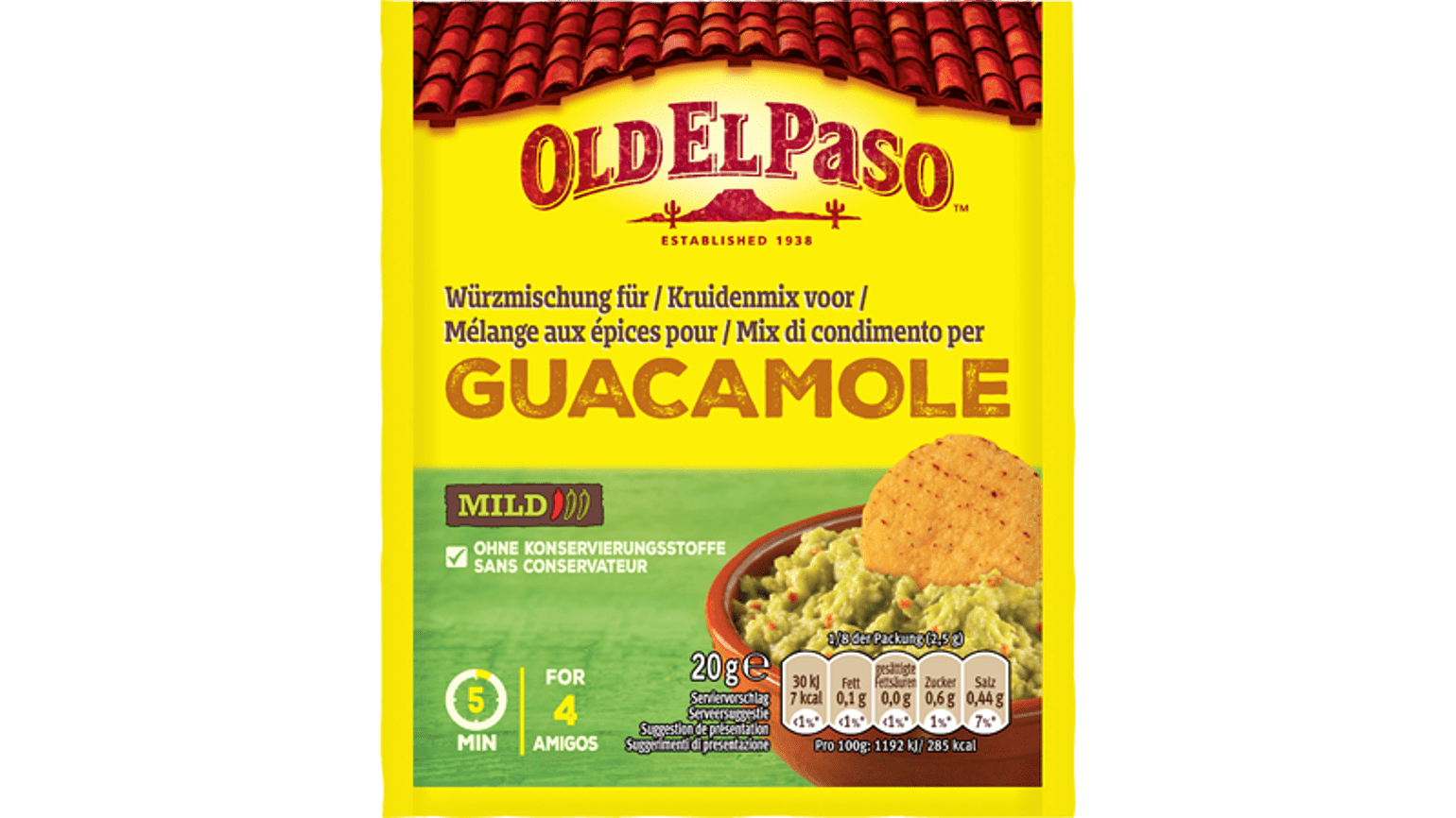 Guacamole seasoning mix